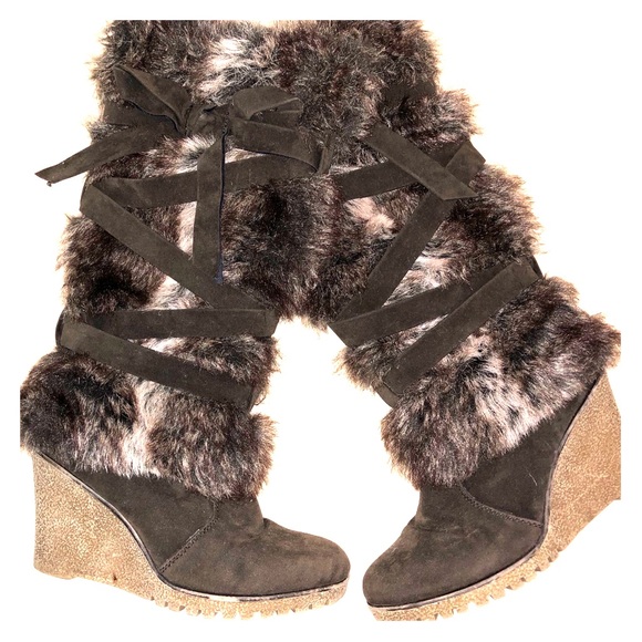 Limelight Shoes - Fur Boots
